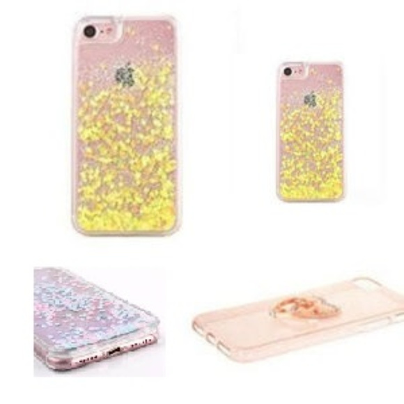 3 iPhone 7 Clear Gel Bumper Cases - Picture 1 of 7